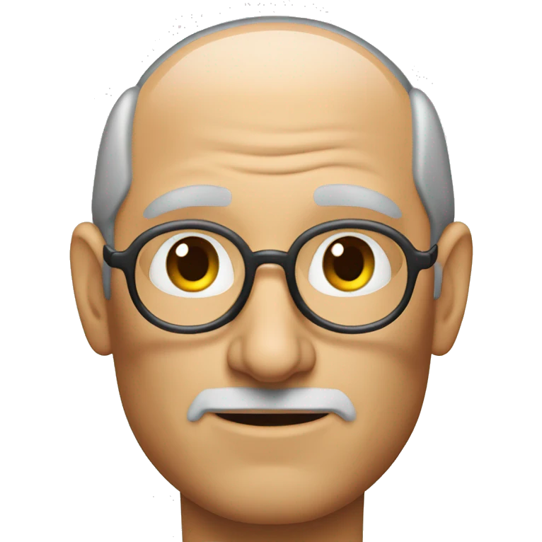 Steve jobs in apple vision pro emoji