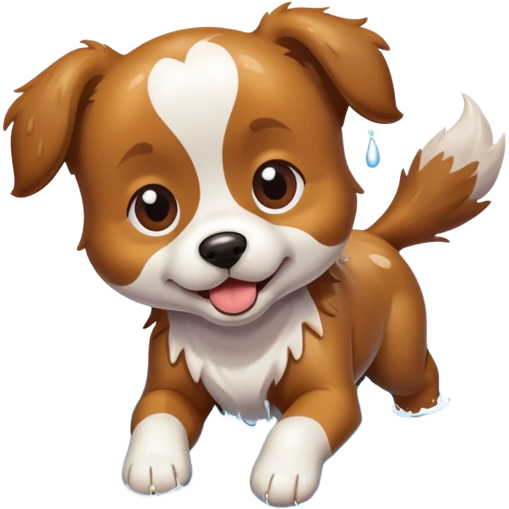 Dog in a Pool emoji