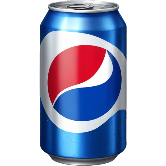 Pepsi cola can emoji