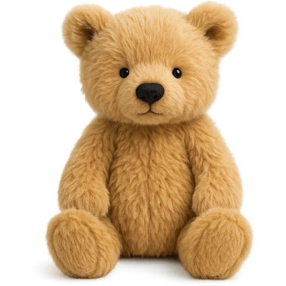 jellycat stuffed plush blonde grizzly bear cub emoji