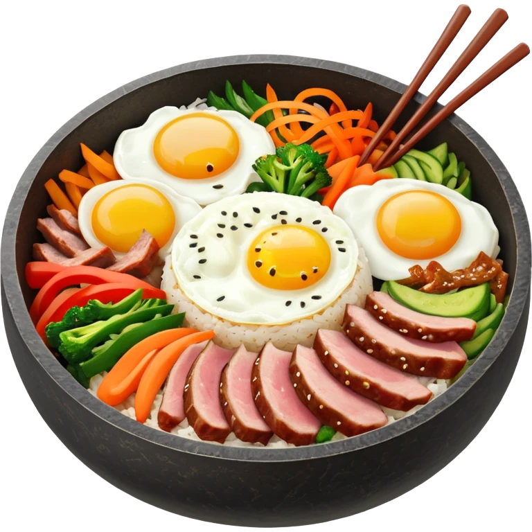 Create an emoji for Korean ishiyaki bibinba   emoji