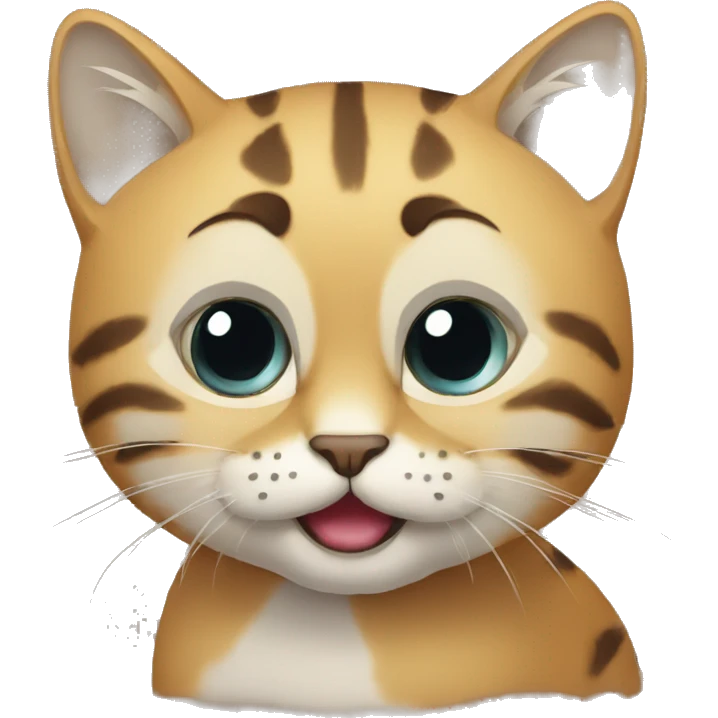 Mewing emoji