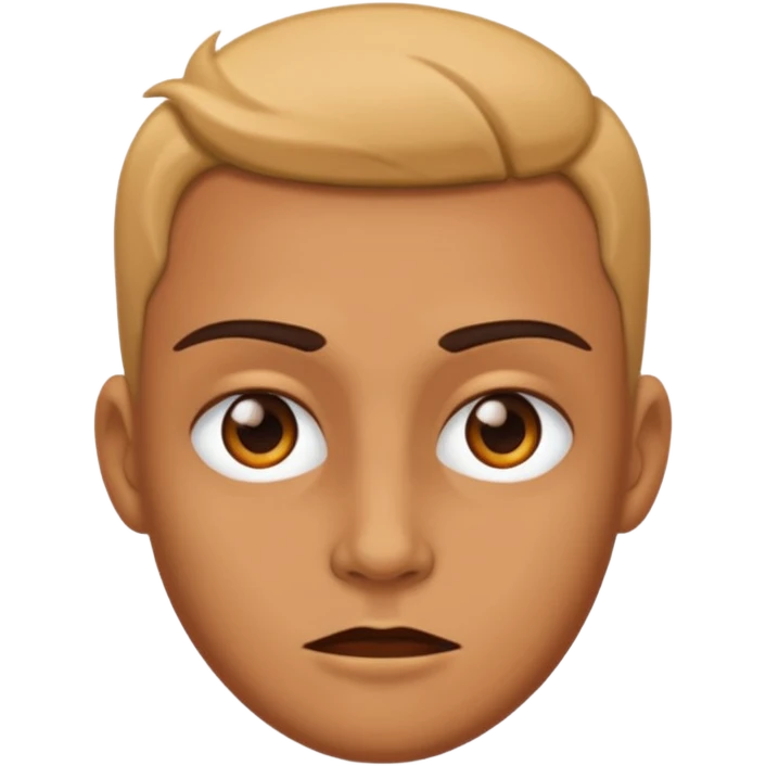 hellvis character, simple, bold, expressive, no text emoji