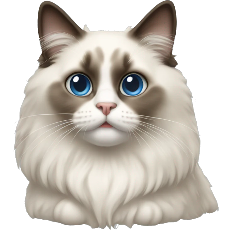 ragdoll cat  emoji