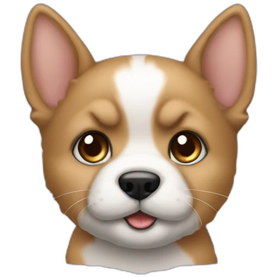 chatonsur chiot emoji