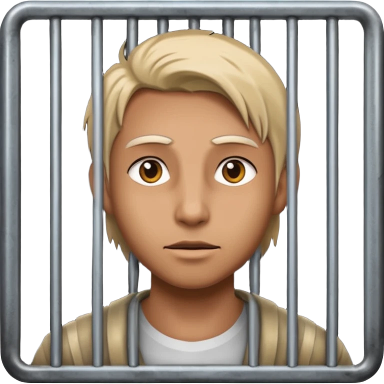 human in cage emoji