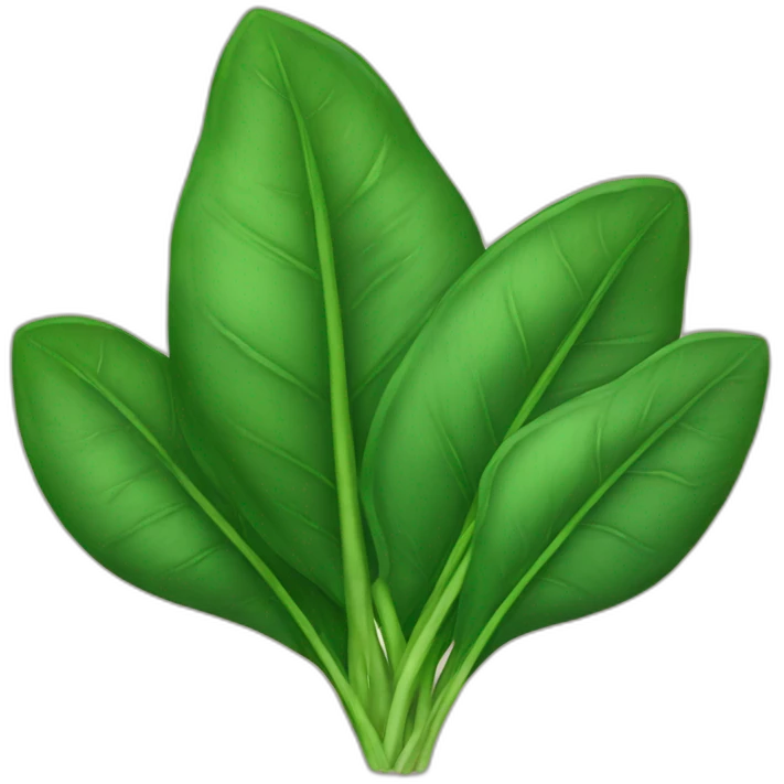 spinach leaves emoji