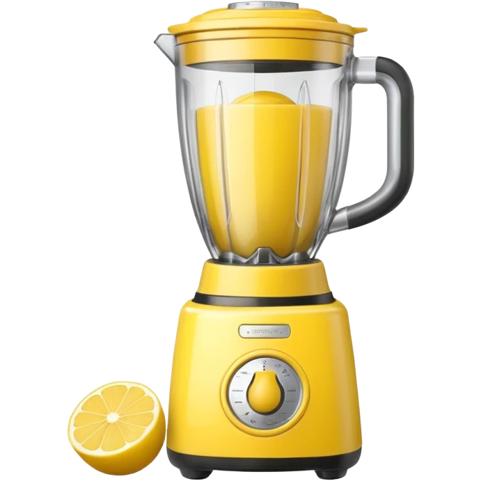 mac os fruit lemon blender yellow emoji