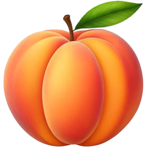 peach fruit emoji