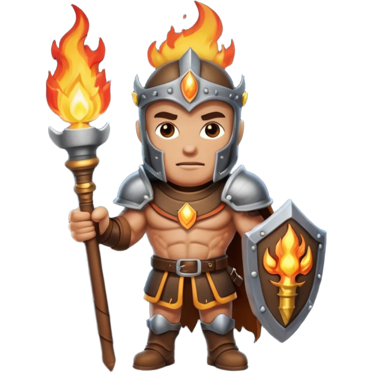 Castle Torch Guard emoji