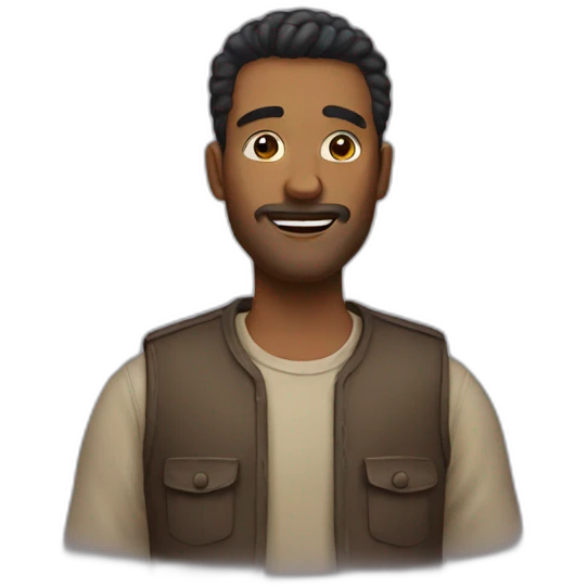Man to dag emoji