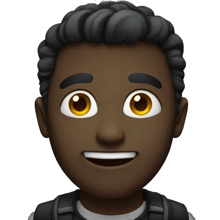 dark smile emoji