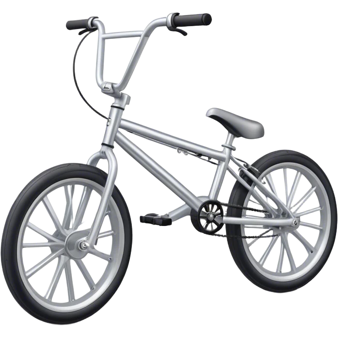 silver bmx bike emoji