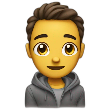 Excess of self confidence emoji
