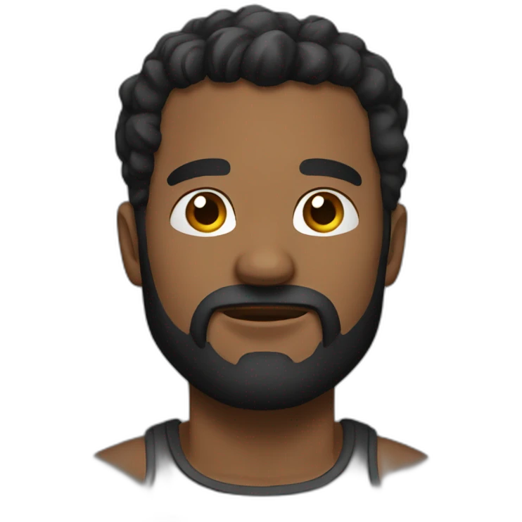 Hard man emoji