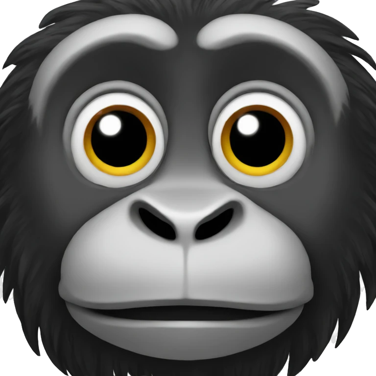 black monkey emoji