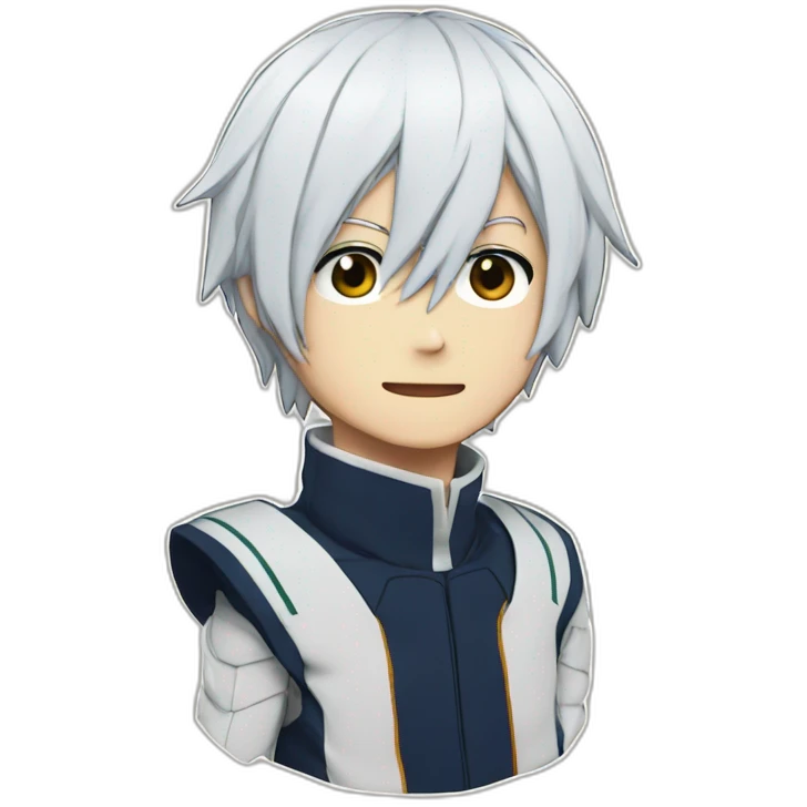 Shoto in the my hero academia emoji