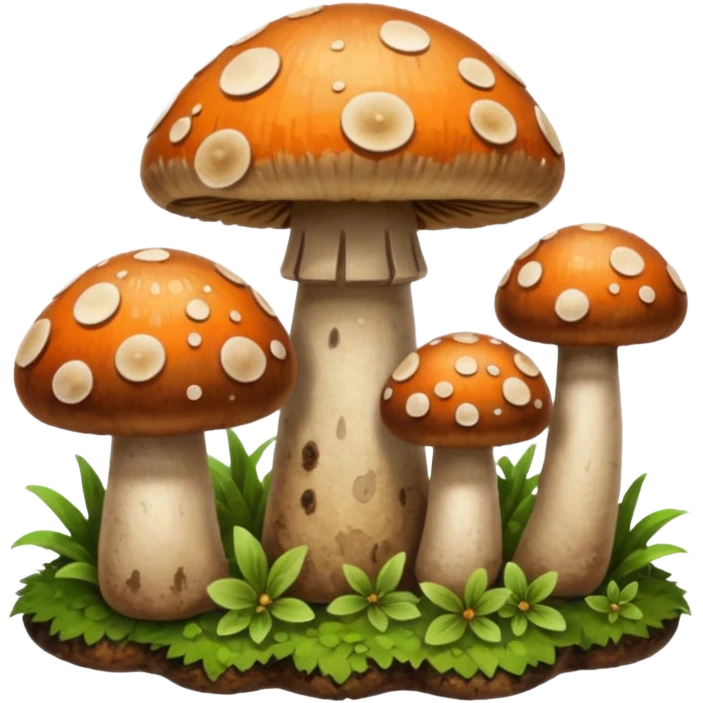 Mushroom Cluster emoji