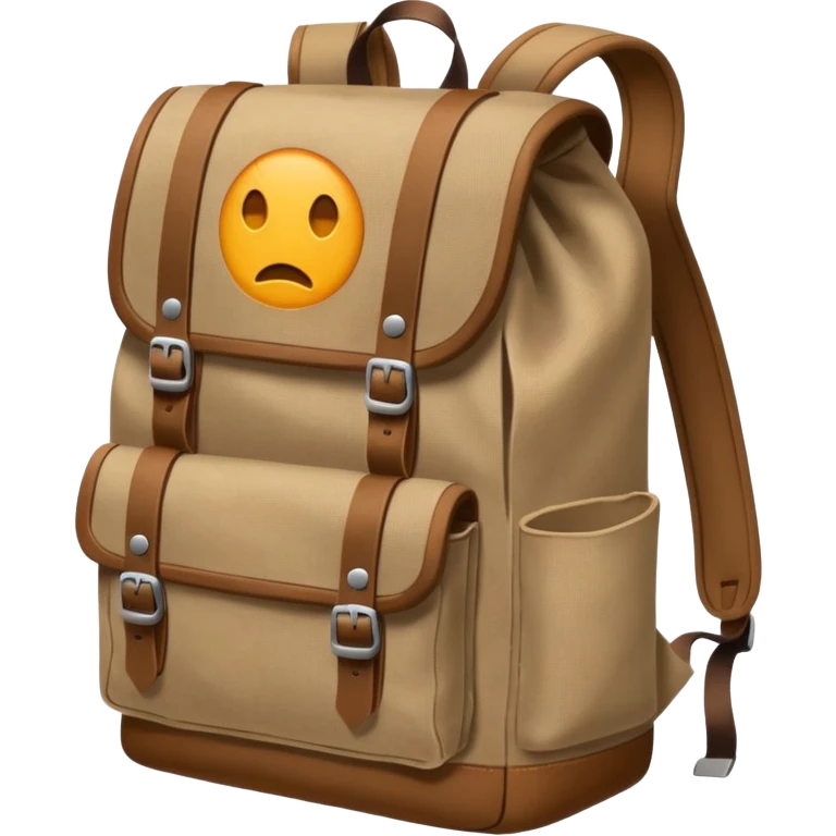 Backpack torn emoji