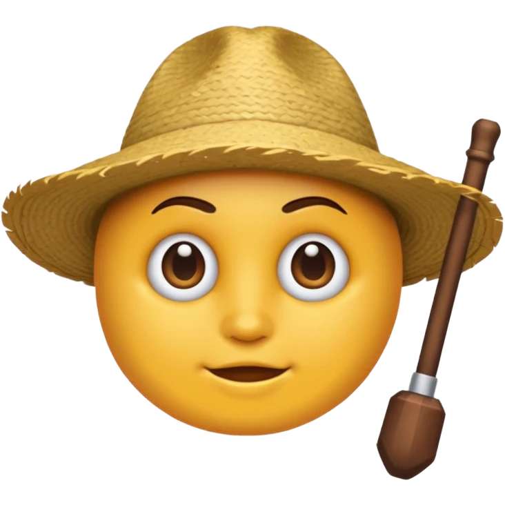 faca roxo e branco emoji