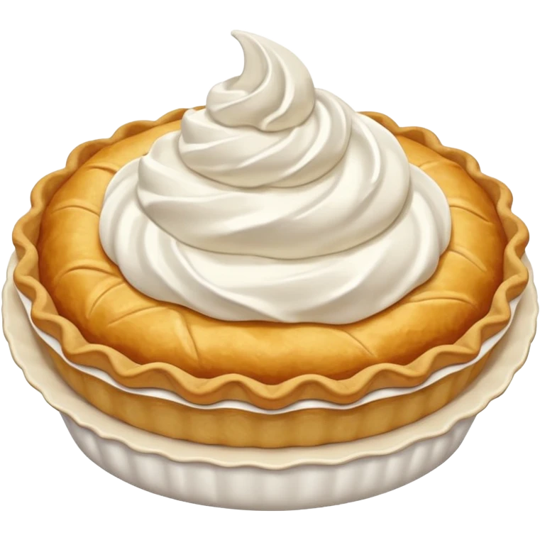 cute pie emoji no face with whipped cream  emoji
