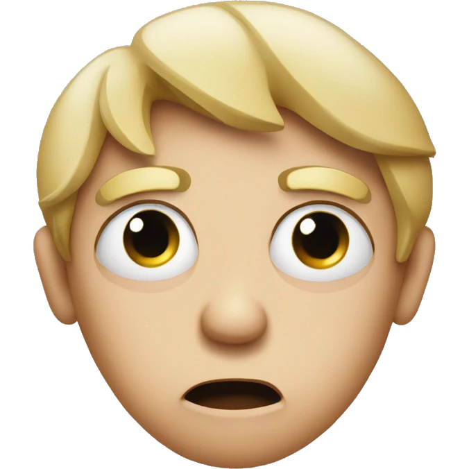 Confused plus disgusted face  emoji
