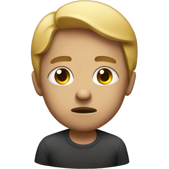 Disappointed emoji