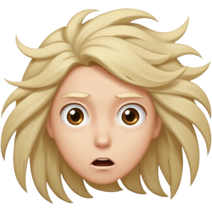 Speed shocked emoji