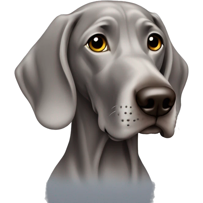 Weimaraner  emoji