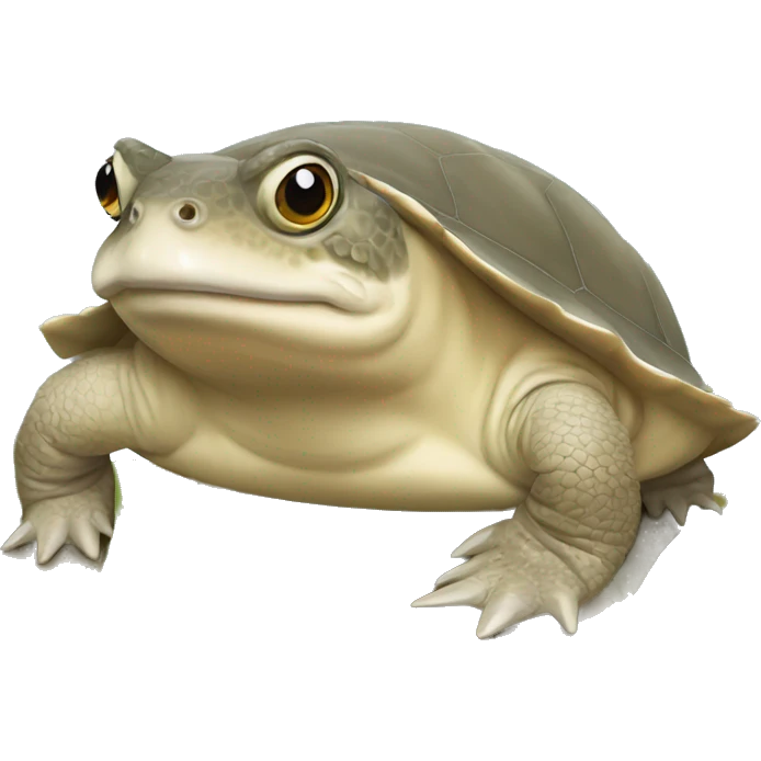 Spiny Softshell turtle emoji