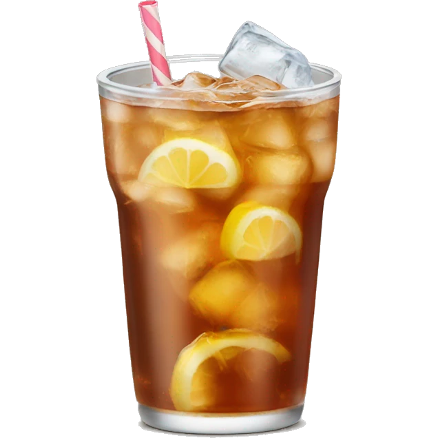 Cold ice tea emoji