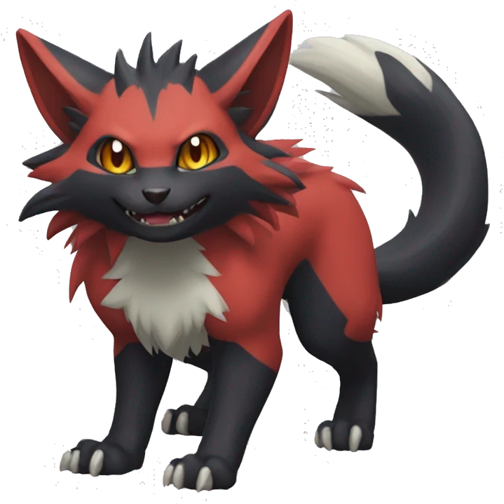 Nargacuga-Torracat-Zoroark full body emoji