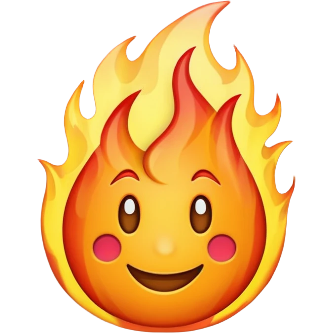 number ten emoji with flames around it emoji