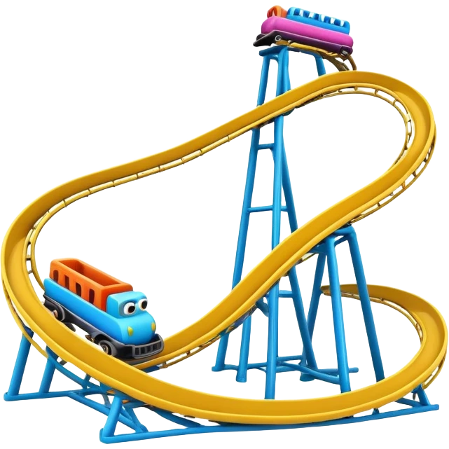 Diabetic roller coaster  emoji