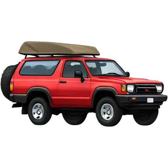 4 runner 80s emoji