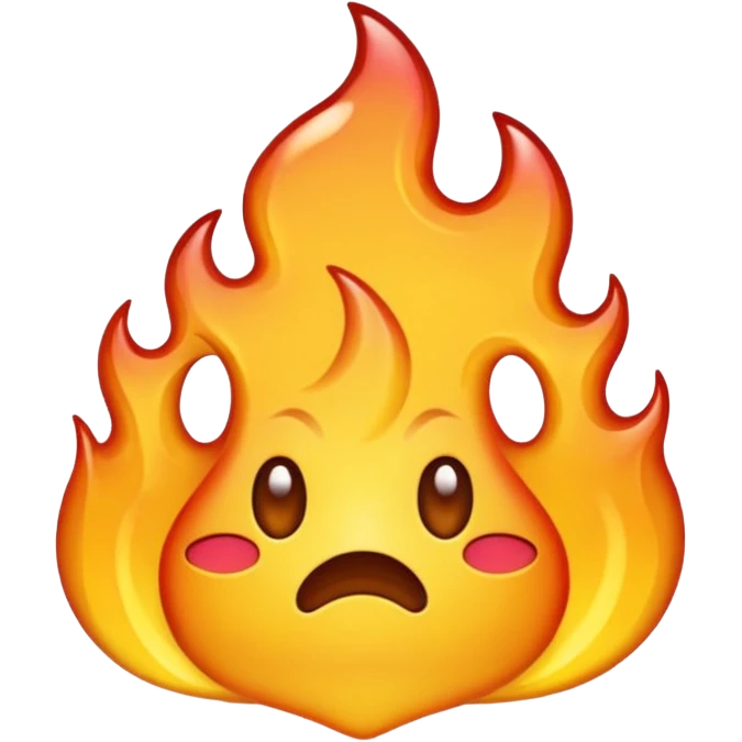 In heat emoji