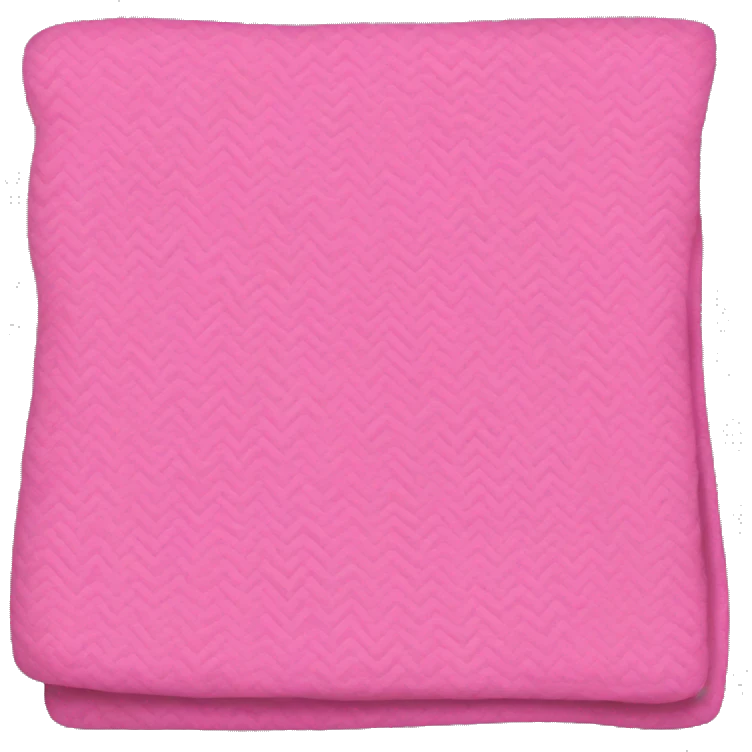 Pink blanket  emoji