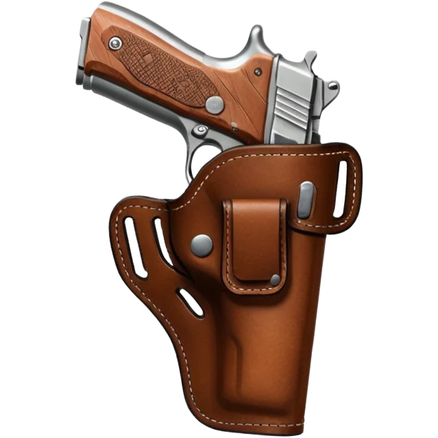 Gun Holster emoji