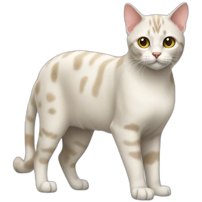 Burmilla Cat Full Body emoji