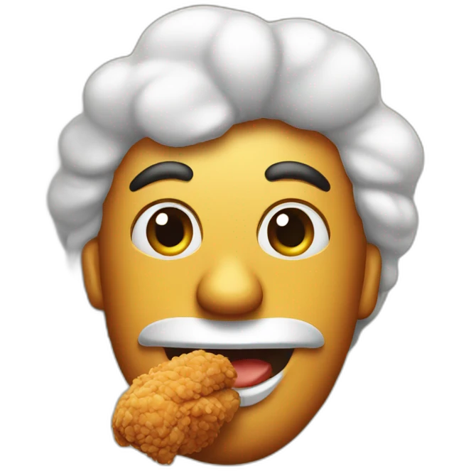 fried chicken emoji