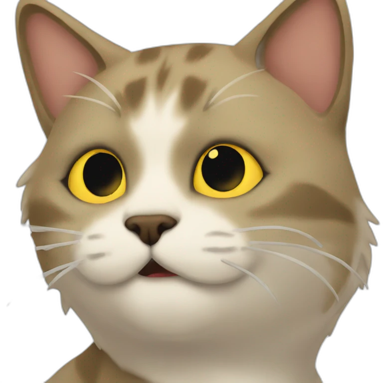 Cat drunk emoji