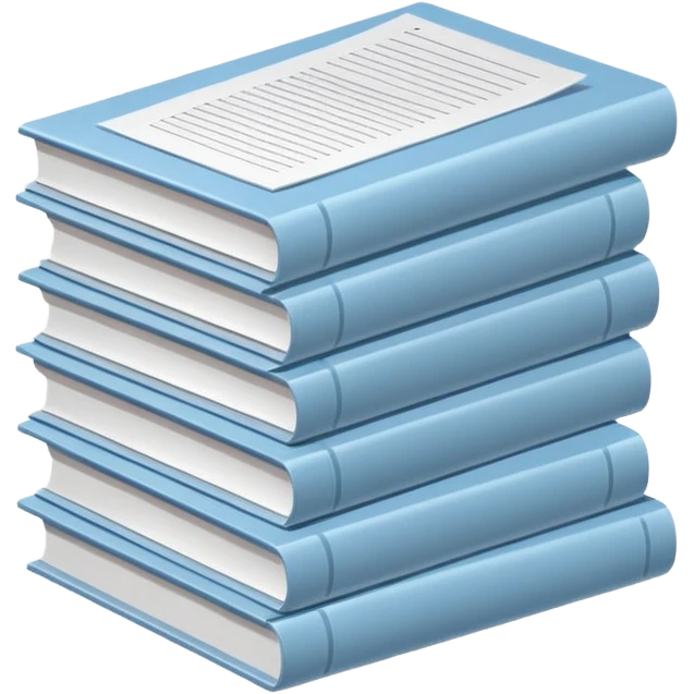 big Pile of patent papers emoji