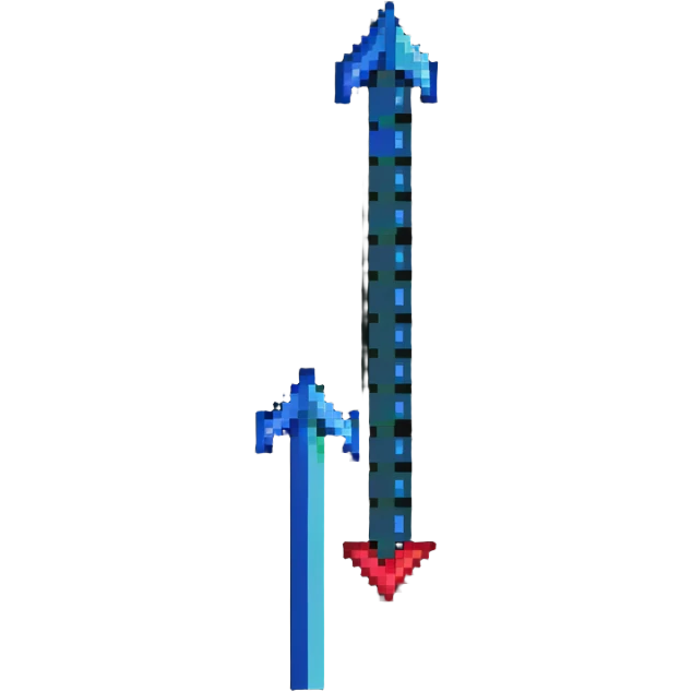 upward arrow for upgrade emoji
