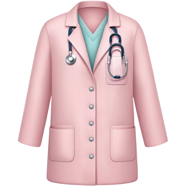 light pink doctor clothes emoji