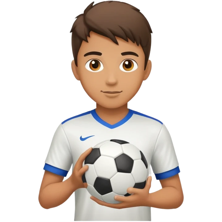 gamer boy with ball emoji