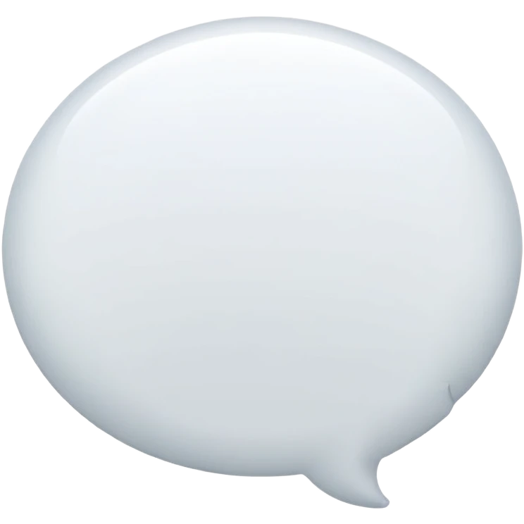 message bubble emoji