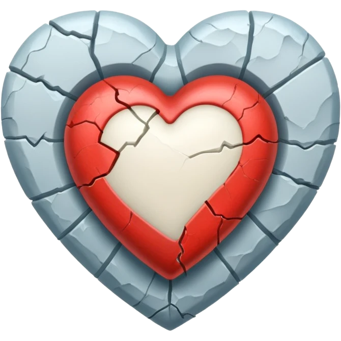 heart with plaster emoji