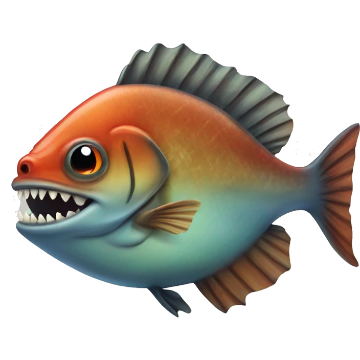 Piranha emoji