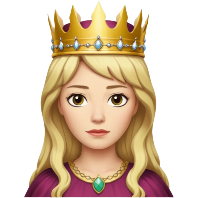 Cersei Lannister

  from Games of throne character face only front face emoji