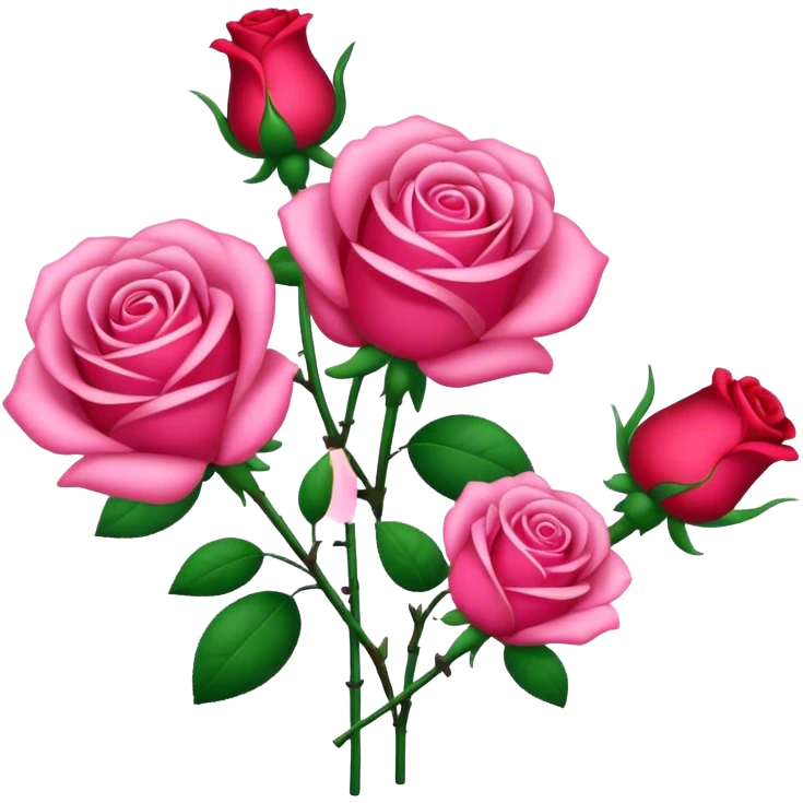 Emogis rosas  emoji